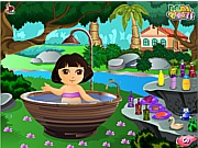 Dora Bathing