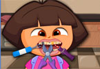 Dora u zabawnego dentysty