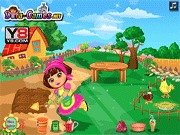 Dora pracuje na farmie