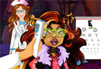 Clawdeen u okulisty