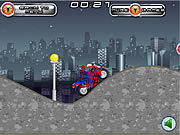 Spiderman na motorze